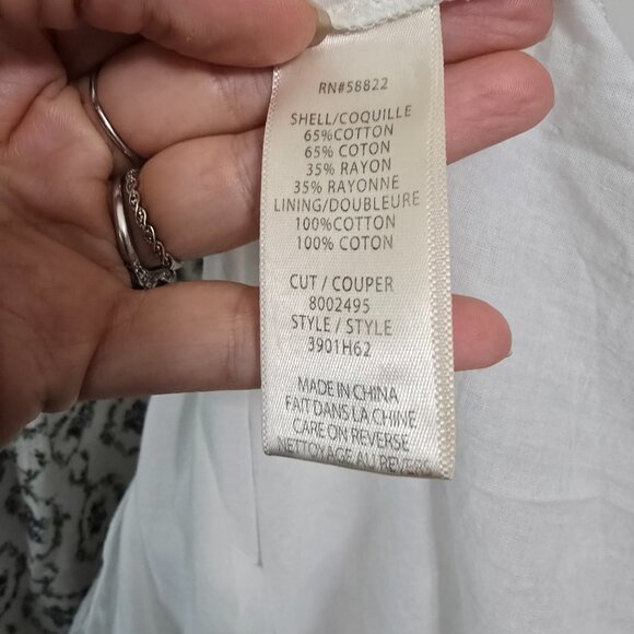 Max Studio Block Print Ruffle Dress - Picture 5 of 5